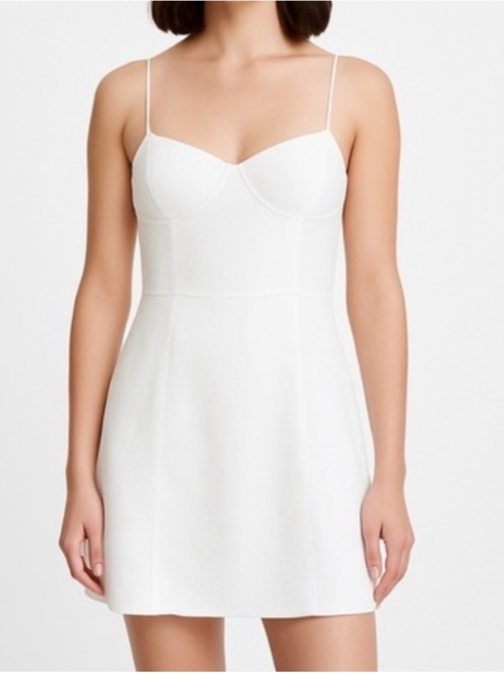 Aritzia White Mini Dress
